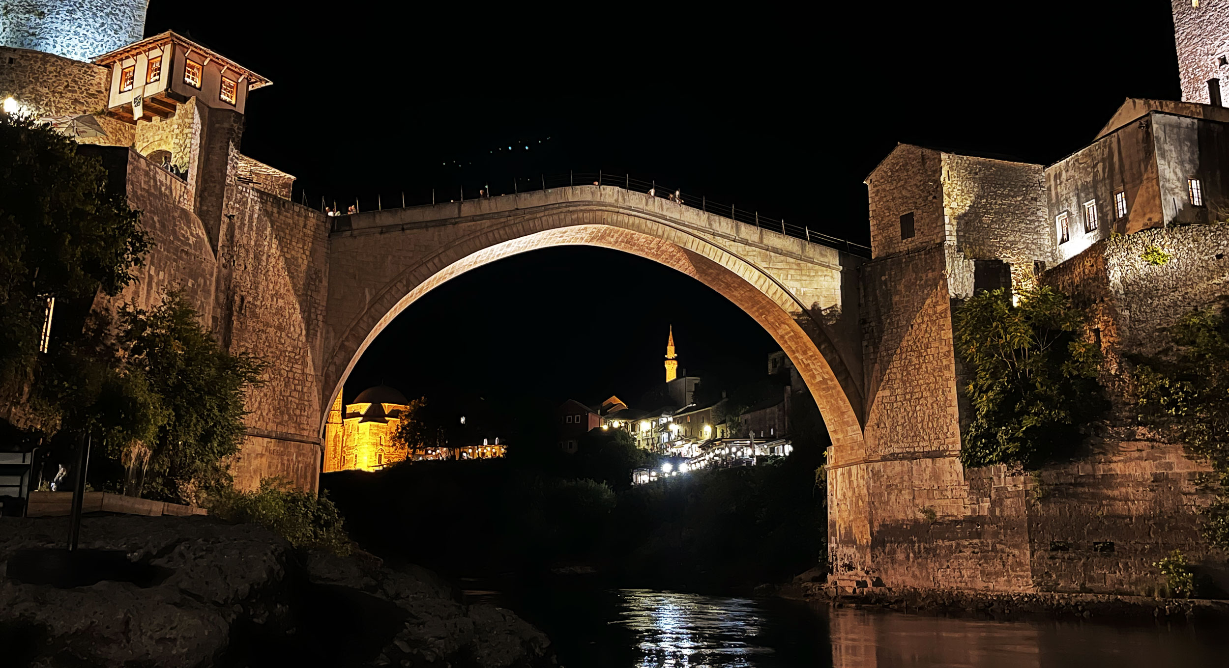 Die Brücke von Mostar